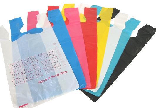 Bolsas de diferentes colores para presentación y clasificación de productos
