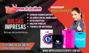 publicidad en bolsas de plástico en guadalajara
